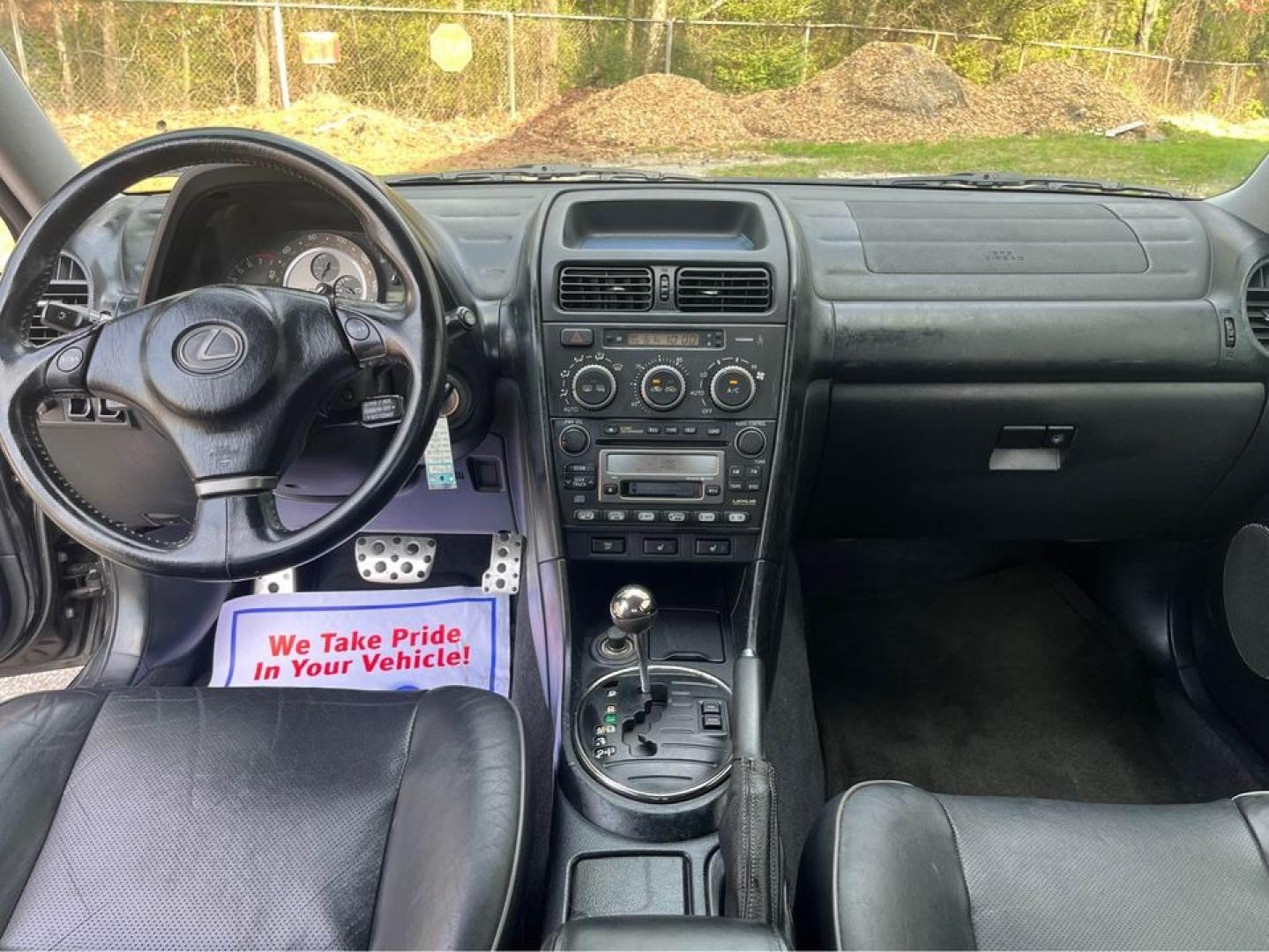 2002 Black /Black Lexus IS 300 (JTHBD192220) with an 2JZ Inline 6 engine, Automatic 5 Speed transmission, located at 5700 Curlew Drive, Norfolk, VA, 23502, (757) 455-6330, 36.841885, -76.209412 - -2002 Lexus IS300 142k -Clear coat faded/peeling on hood and roof -Interior is in excellent condition -No rips or tears in leather -Runs and drives great -Mostly stock besides exhaust tip and wheels -Exhaust is quiet as factory -New state inspection -Ready for a new owner -VADLR - Photo#11